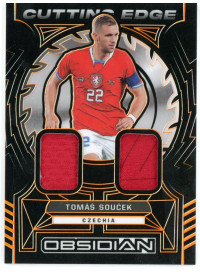 Tomas Soucek, Kartička, 2022-23 Panini Obsidian Soccer, MEMORABILIA
