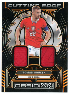 Tomas Soucek, Kartička, 2022-23 Panini Obsidian Soccer, MEMORABILIA