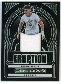 Patrik Schick, Kartička, 2022-23 Panini Obsidian Soccer, MEMORABILIA