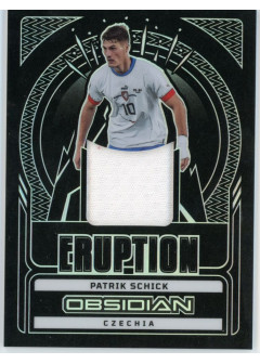 Patrik Schick, Kartička, 2022-23 Panini Obsidian Soccer, MEMORABILIA