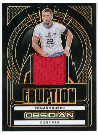 Tomas Soucek, Kartička, 2022-23 Panini Obsidian Soccer, MEMORABILIA