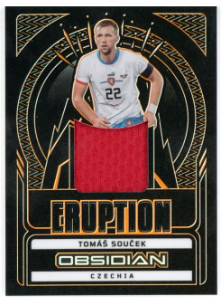 Tomas Soucek, Kartička, 2022-23 Panini Obsidian Soccer, MEMORABILIA