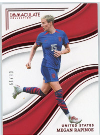 Megan Rapinoe, Kartička, 2023-24 Panini Immaculate Soccer, BASE