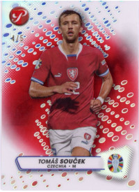 Tomas Soucek, Kartička, 2024 Topps Pristine Road to UEFA EURO, LIMIT
