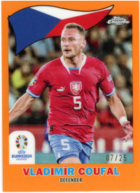 Vladimir Coufal, Kartička, Topps Chrome UEFA Euro 2024, LIMIT