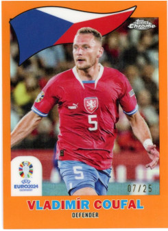 Vladimir Coufal, Kartička, Topps Chrome UEFA Euro 2024, LIMIT