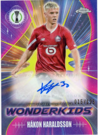 Hákon Haraldsson, Card, Topps Chrome UEFA Club Competitions 2023-24, AUTOGRAPH
