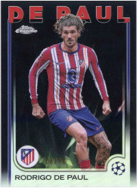 Rodrigo de Paul, Card, Topps Chrome UEFA Club Competitions 2024-2025, LIMIT