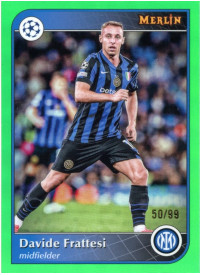 Davide Frattesi, Card, 2024-25 Topps Merlin UEFA Club Competitions, LIMIT