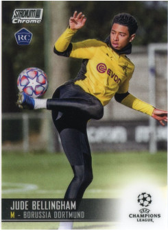 Jude Bellingham, Kartička, 2020-21 Topps Stadium Club Chrome UEFA Champions League, BASE