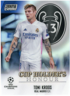 Toni Kroos, Kartička, 2020-21 Topps Stadium Club Chrome UEFA Champions League, INSERT