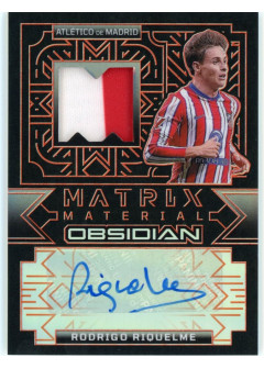 Rodrigo Riquelme, Kartička, 2024-25 Panini Obsidian Soccer, AUTOGRAPH