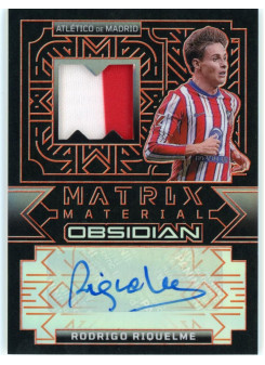 Rodrigo Riquelme, Kartička, 2024-25 Panini Obsidian Soccer, AUTOGRAPH