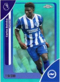 Carlos Baleba, Card, 2025-26 Topps Chrome Premier League, LIMIT