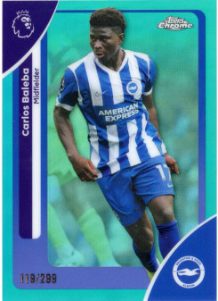 Carlos Baleba, Kartička, 2025-26 Topps Chrome Premier League, LIMIT