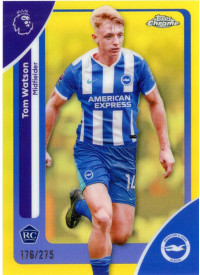 Tom Watson, Card, 2025-26 Topps Chrome Premier League, LIMIT Tom Watson, Card, 2025-26 Topps Chrome Premier League, LIMIT