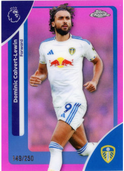 Dominic Calvert-Lewin, Kartička, 2025-26 Topps Chrome Premier League, LIMIT