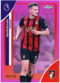 David Brooks, Card, 2025-26 Topps Chrome Premier League, LIMIT