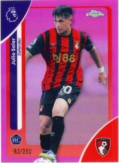 Julio Soler, Kartička, 2025-26 Topps Chrome Premier League, LIMIT