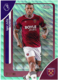 Igor Julio, Card, 2025-26 Topps Chrome Premier League, LIMIT