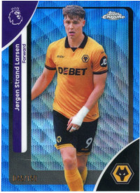Jørgen Strand Larsen, Card, 2025-26 Topps Chrome Premier League, LIMIT