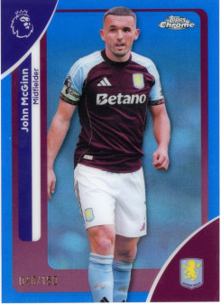John McGinn, Kartička, 2025-26 Topps Chrome Premier League, LIMIT