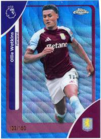 Ollie Watkins, Card, 2025-26 Topps Chrome Premier League, LIMIT