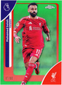 Mohamed Salah, Card, 2025-26 Topps Chrome Premier League, LIMIT