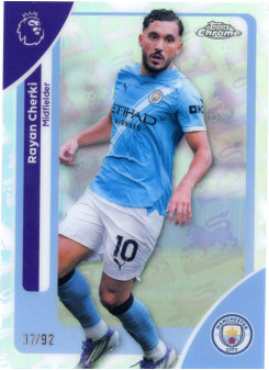 Rayan Cherki, Kartička, 2025-26 Topps Chrome Premier League, LIMIT