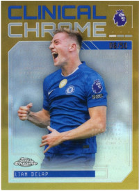 Liam Delap, Card, 2025-26 Topps Chrome Premier League, LIMIT