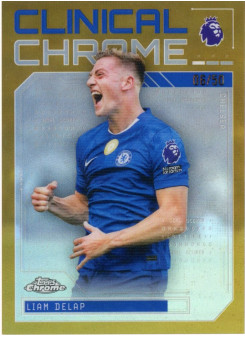 Liam Delap, Kartička, 2025-26 Topps Chrome Premier League, LIMIT