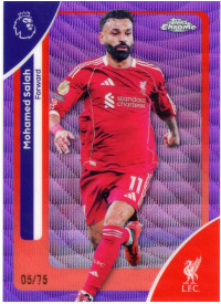 Mohamed Salah, Card, 2025-26 Topps Chrome Premier League, LIMIT