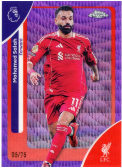 Mohamed Salah, Kartička, 2025-26 Topps Chrome Premier League, LIMIT