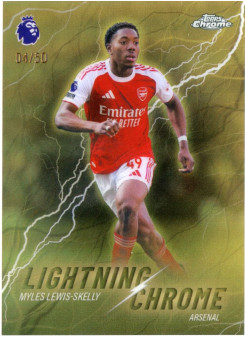 Myles Lewis-Skelly, Kartička, 2025-26 Topps Chrome Premier League, LIMIT