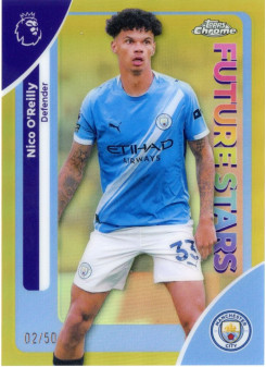 Nico O'Reilly, Kartička, 2025-26 Topps Chrome Premier League, LIMIT