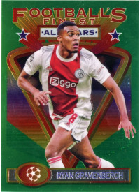 Ryan Gravenberch, Kartička, 2021-22 Topps Finest Flashback UEFA Champions League, BASE