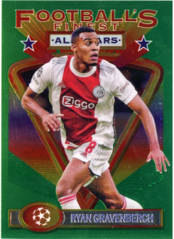 Ryan Gravenberch, Kartička, 2021-22 Topps Finest Flashback UEFA Champions League, BASE