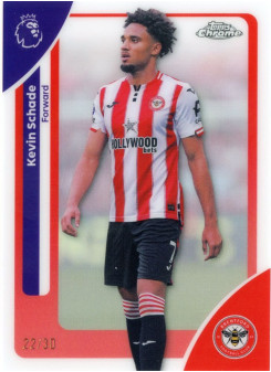 Kevin Schade, Kartička, 2025-26 Topps Chrome Premier League, LIMIT