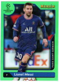 Lionel Messi, Kartička, Topps Merlin Chrome UEFA Club Competitions 2021-2022, LIMIT