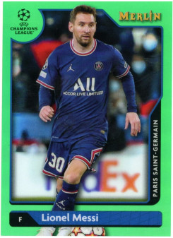 Lionel Messi, Card, Topps Merlin Chrome UEFA Club Competitions 2021-2022, LIMIT
