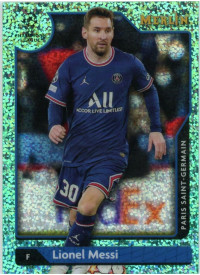 Lionel Messi, Card, Topps Merlin Chrome UEFA Club Competitions 2021-2022, LIMIT Lionel Messi, Card, Topps Merlin Chrome UEFA Club Competitions 2021-2022, LIMIT