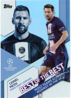 Lionel Messi, Card, 2022-23 Topps UEFA Club Competitions, INSERT