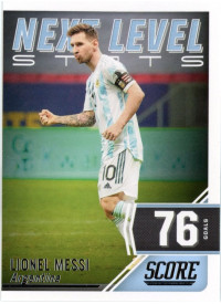 Lionel Messi, Kartička, Panini Score FIFA Soccer 2021-22, INSERT