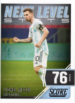 Lionel Messi, Card, Panini Score FIFA Soccer 2021-22, INSERT