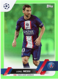 Lionel Messi, Card, 2022-23 Topps UEFA Club Competitions, LIMIT