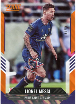 Lionel Messi, Card, Panini Score FIFA Soccer 2021-22, LIMIT