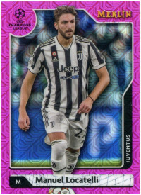 Manuel Locatelli, Kartička, Topps Merlin Chrome UEFA Club Competitions 2021-2022, LIMIT