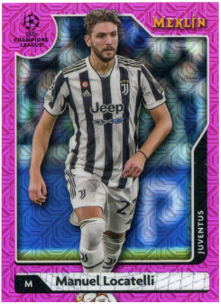 Manuel Locatelli, Card, Topps Merlin Chrome UEFA Club Competitions 2021-2022, LIMIT