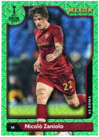 Nicolò Zaniolo, Kartička, Topps Merlin Chrome UEFA Club Competitions 2021-2022, LIMIT