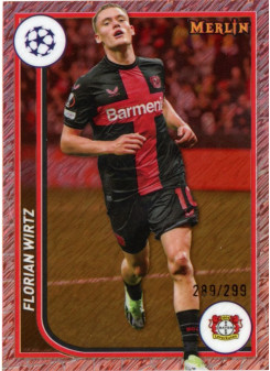 Florian Wirtz, Card, Topps Merlin Chrome UEFA Club Competitions 2023-24, LIMIT